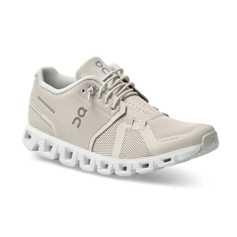 On Women's Cloud 5 - Pearl/White