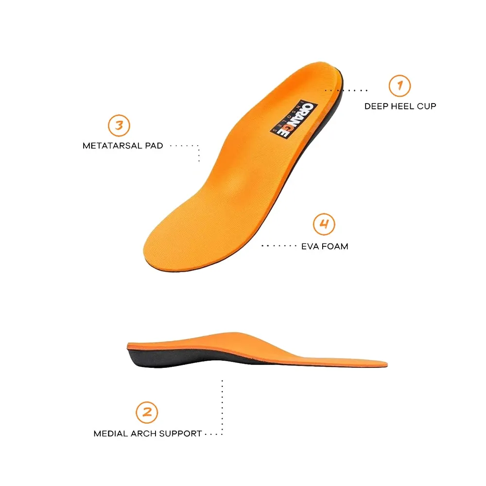 Orange Insoles - Full-Length