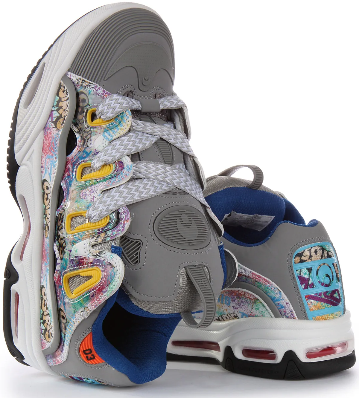 Osiris D3 2001 In Grey Blue For Men