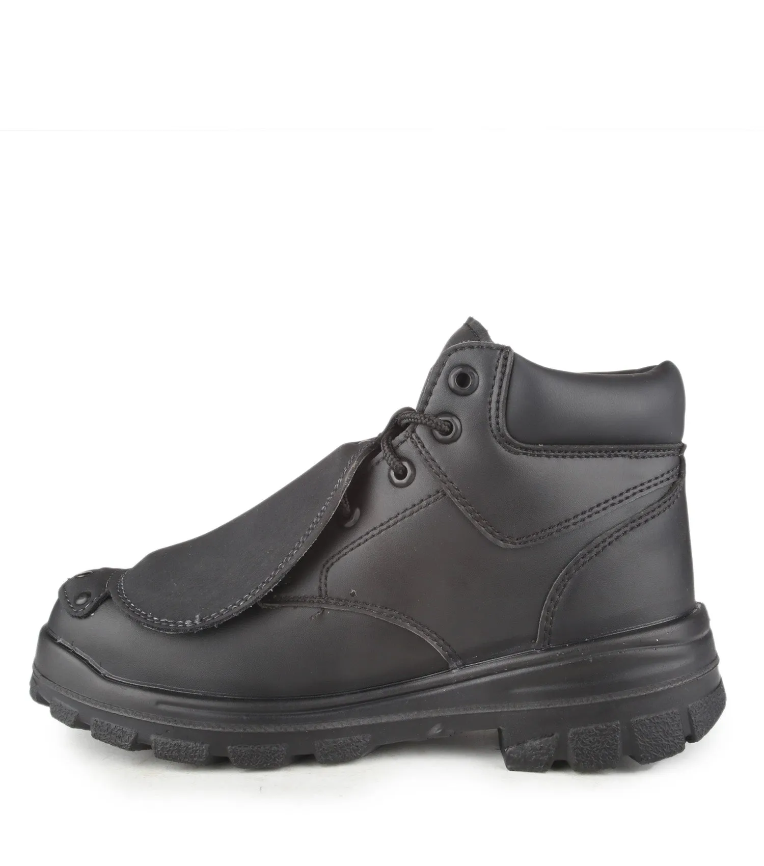 Press, Black | 6'' Leather Work Boots | Metguard Protection