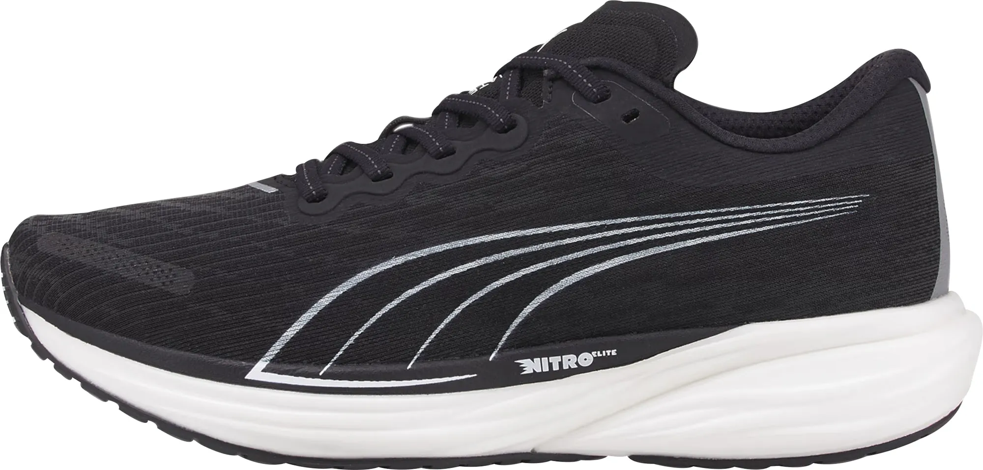 Puma Deviate Nitro 2 WIDE FIT Mens Running Shoes - Black