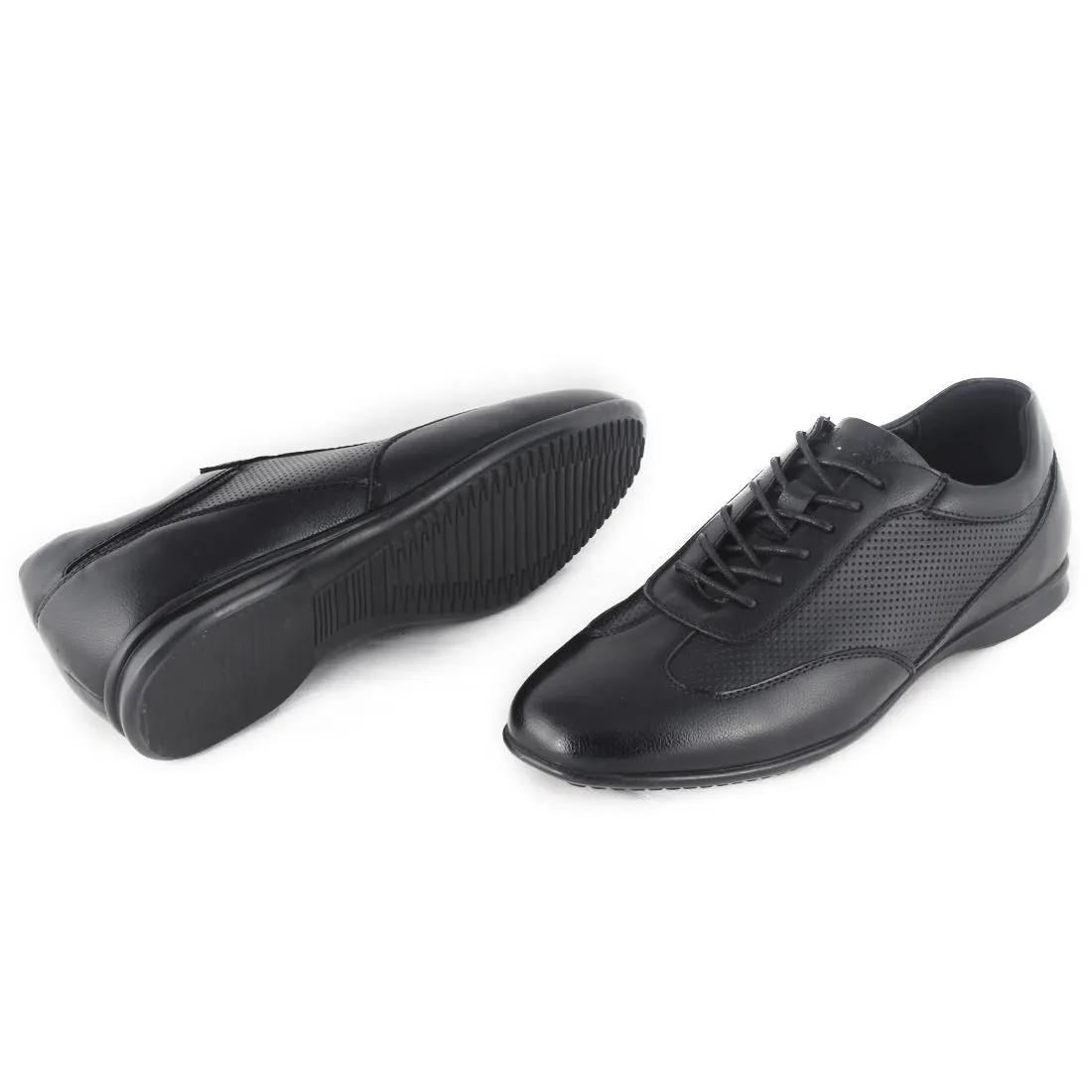 "MEN'S  Sport Shoes / action leather/ black" -8291