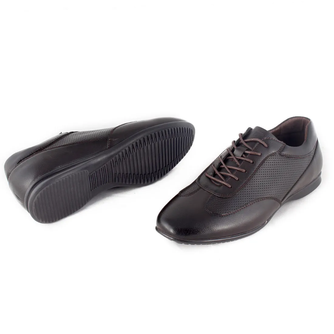 "MEN'S  Sport Shoes / action leather/ brown" -8292