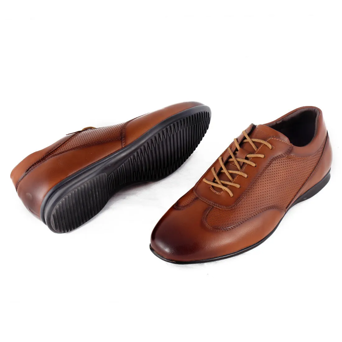 "MEN'S  Sport Shoes / action leather/ honey" -8293