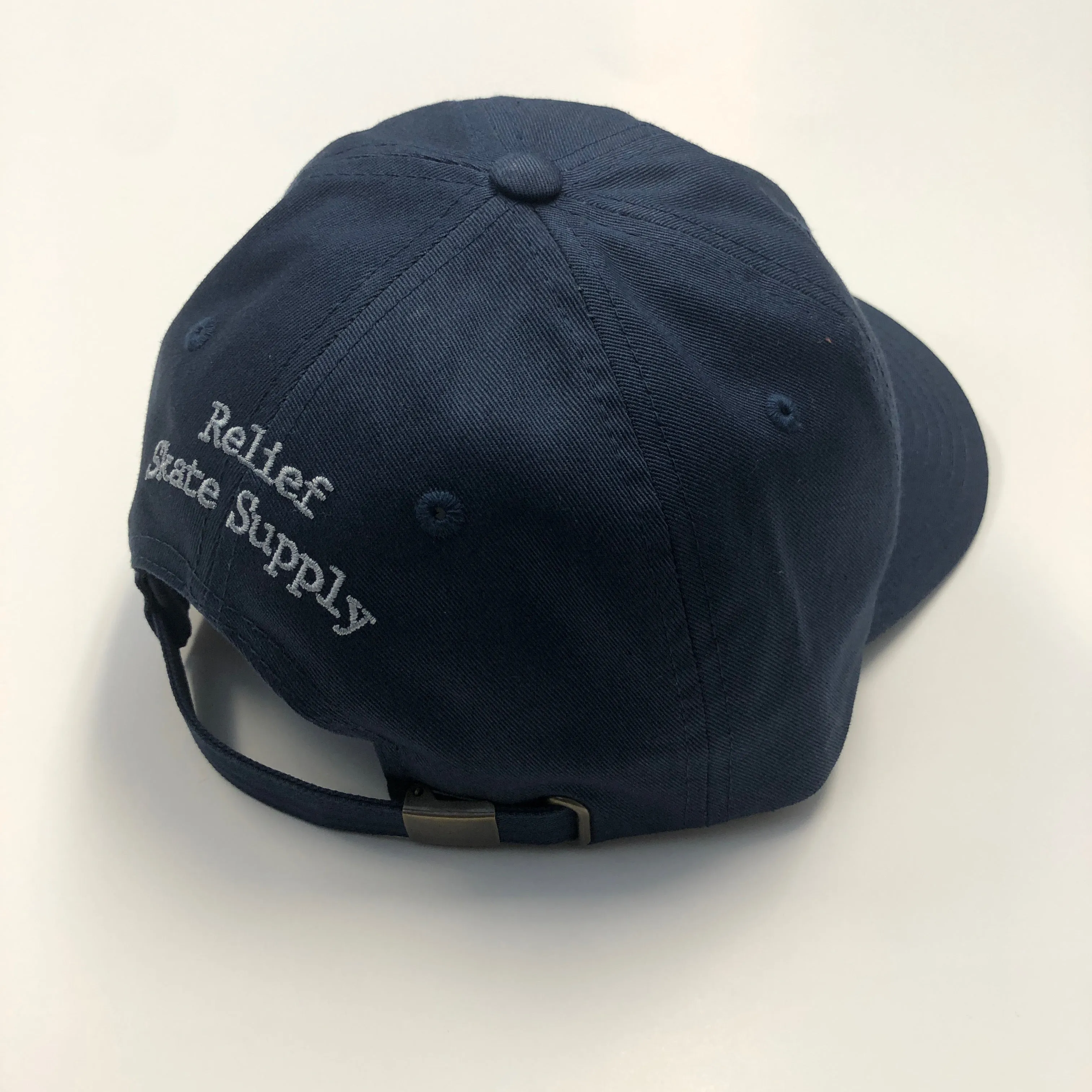 RELIEF STRAP BACK HAT NAVY