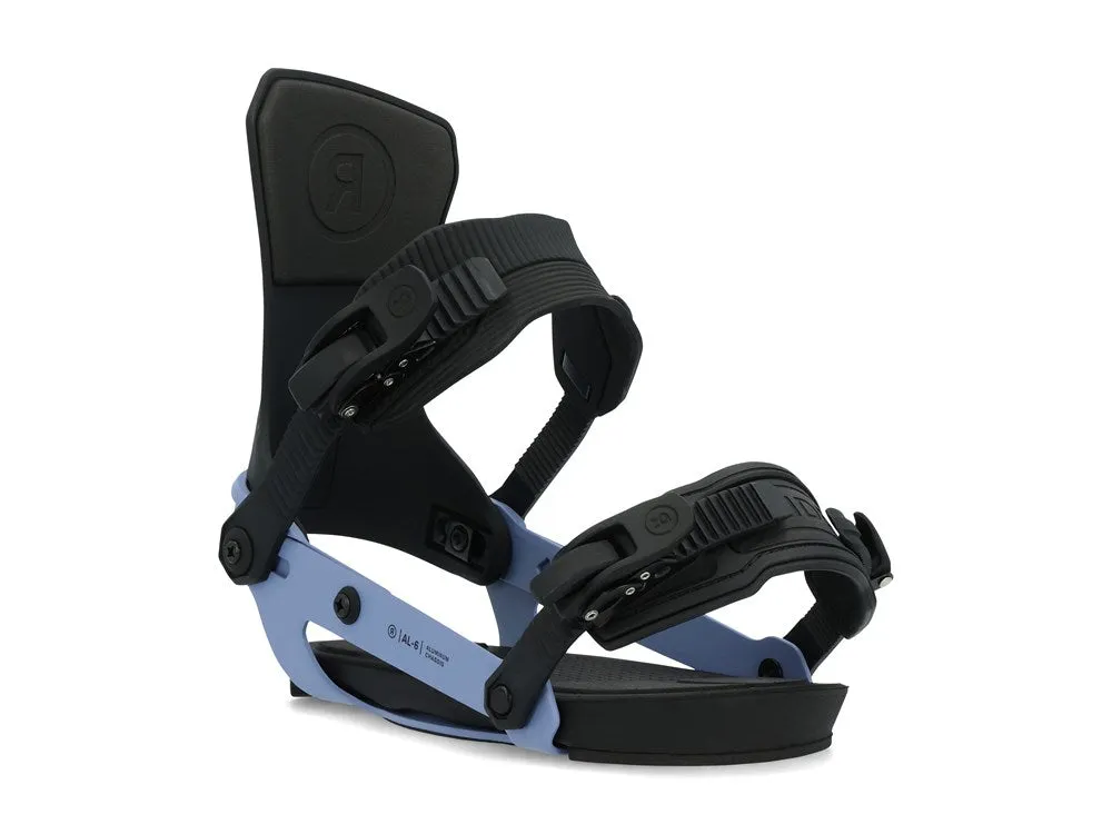 Ride 2024 AL-6 Women's Snowboard Bindings - Black