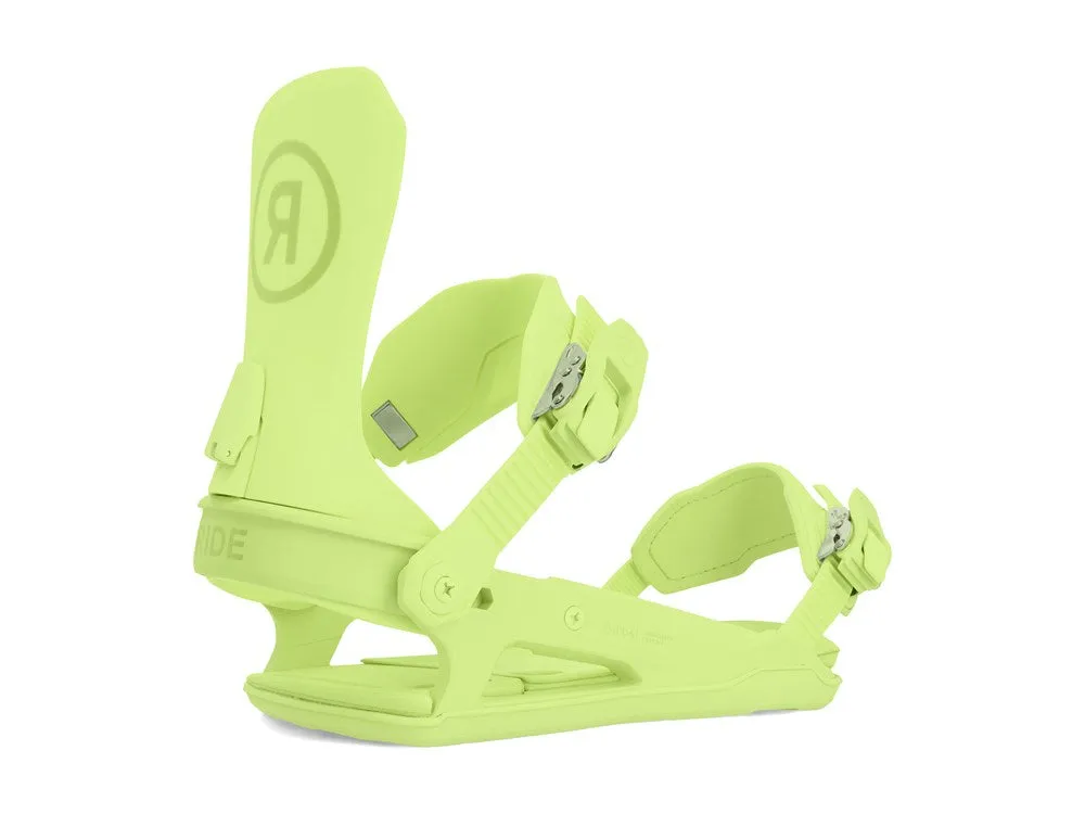 Ride 2024 CL-6 Women's Snowboard Bindings - Lime