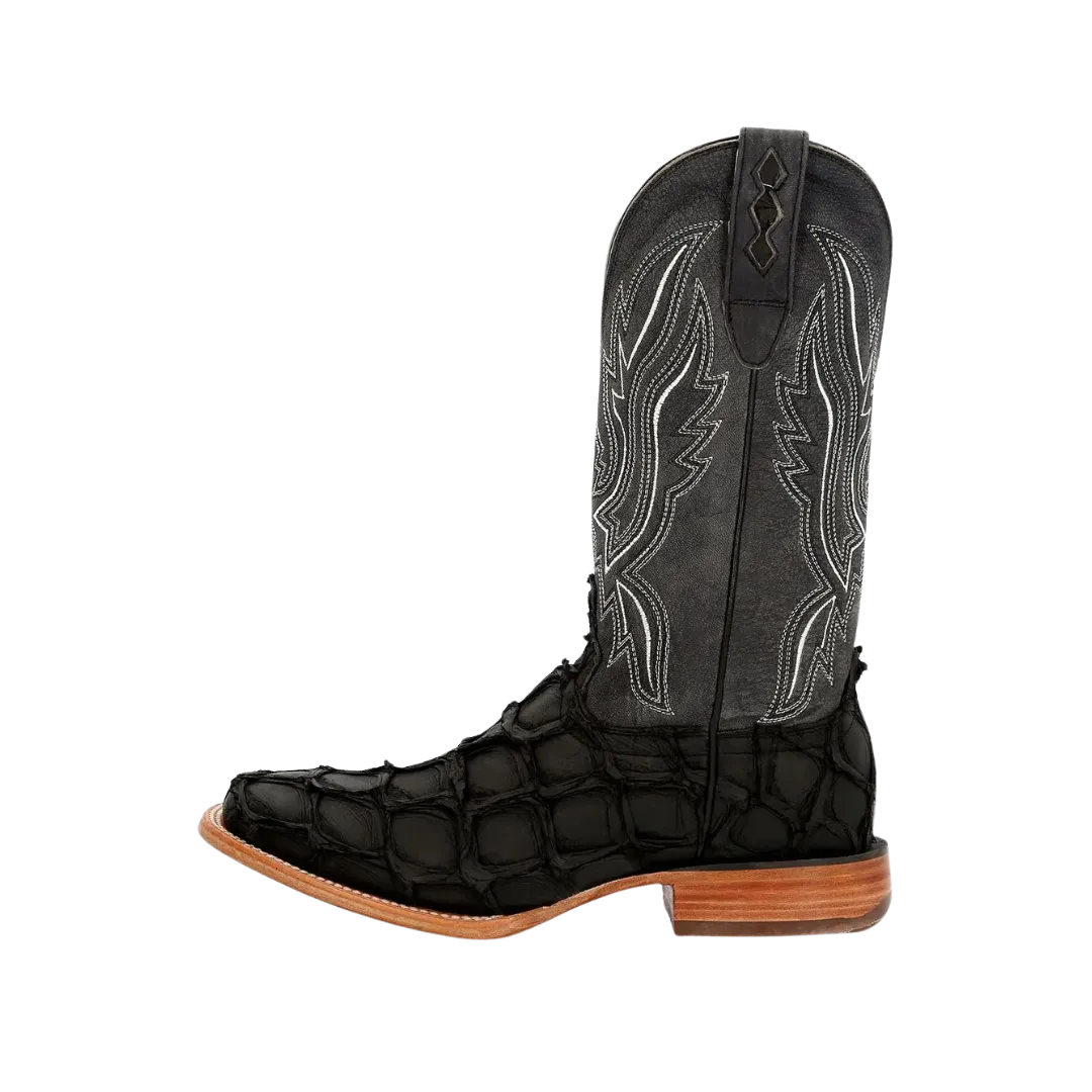 Rocky Boot Durango Premium Exotics Men's Matte Black Pirarucu Boot