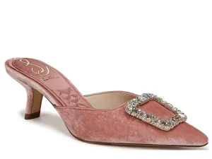 Sam Edelman: Brit Mule in Peony Velvet