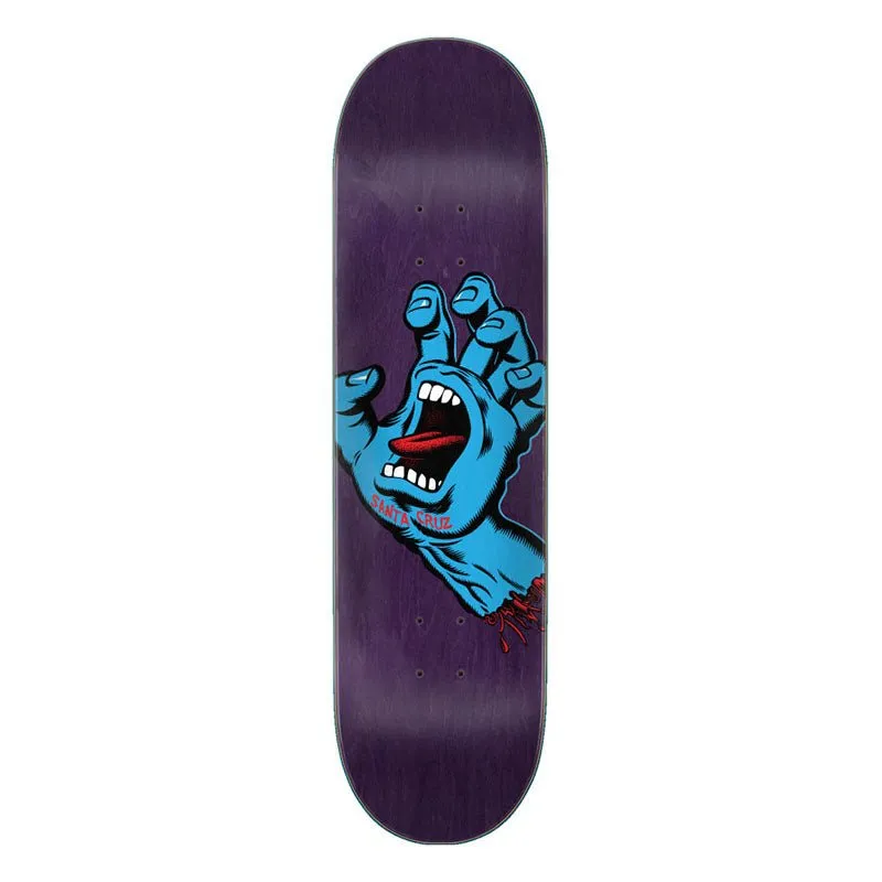 Santa Cruz 8.375" x 32" Screaming Hand Skateboard Deck