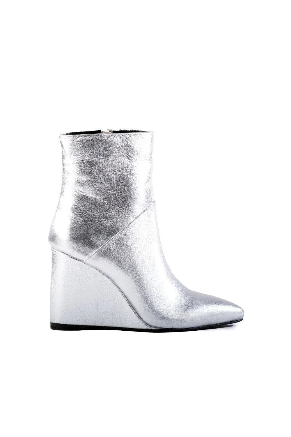 Seychelles Only Girl Bootie in Metallic Leather