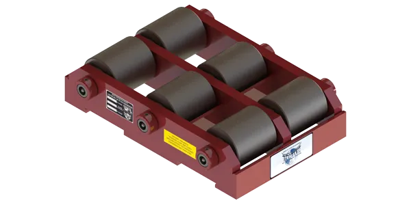 Short Straight Line Skate HST-1060 | 30 Ton Capacity - Steel Rollers