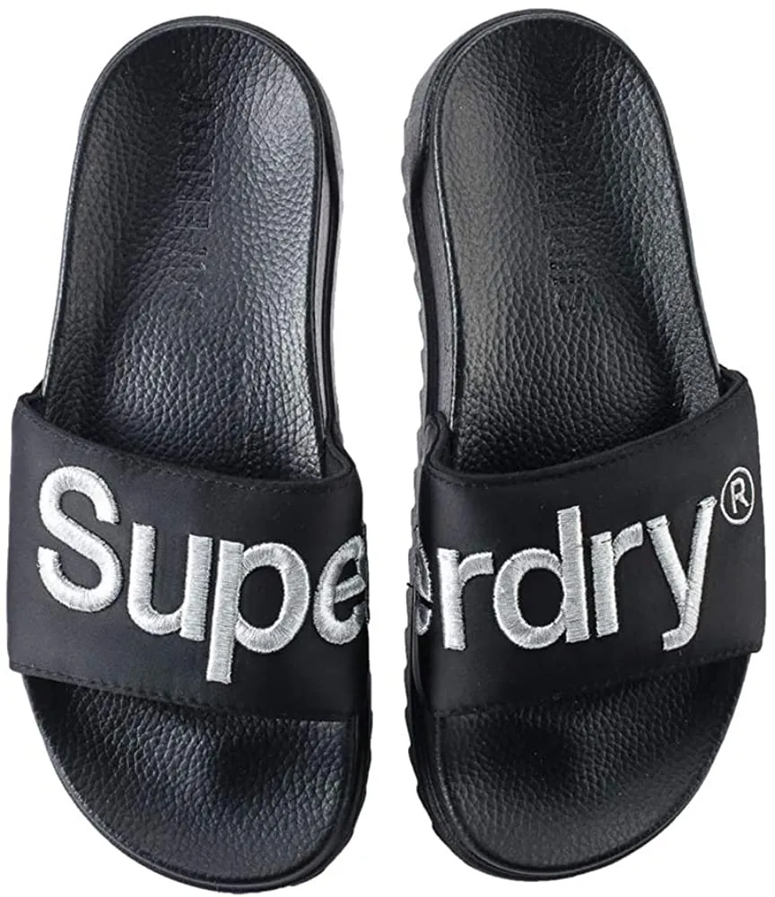 Superdry Women's Satin Flatform Sliders