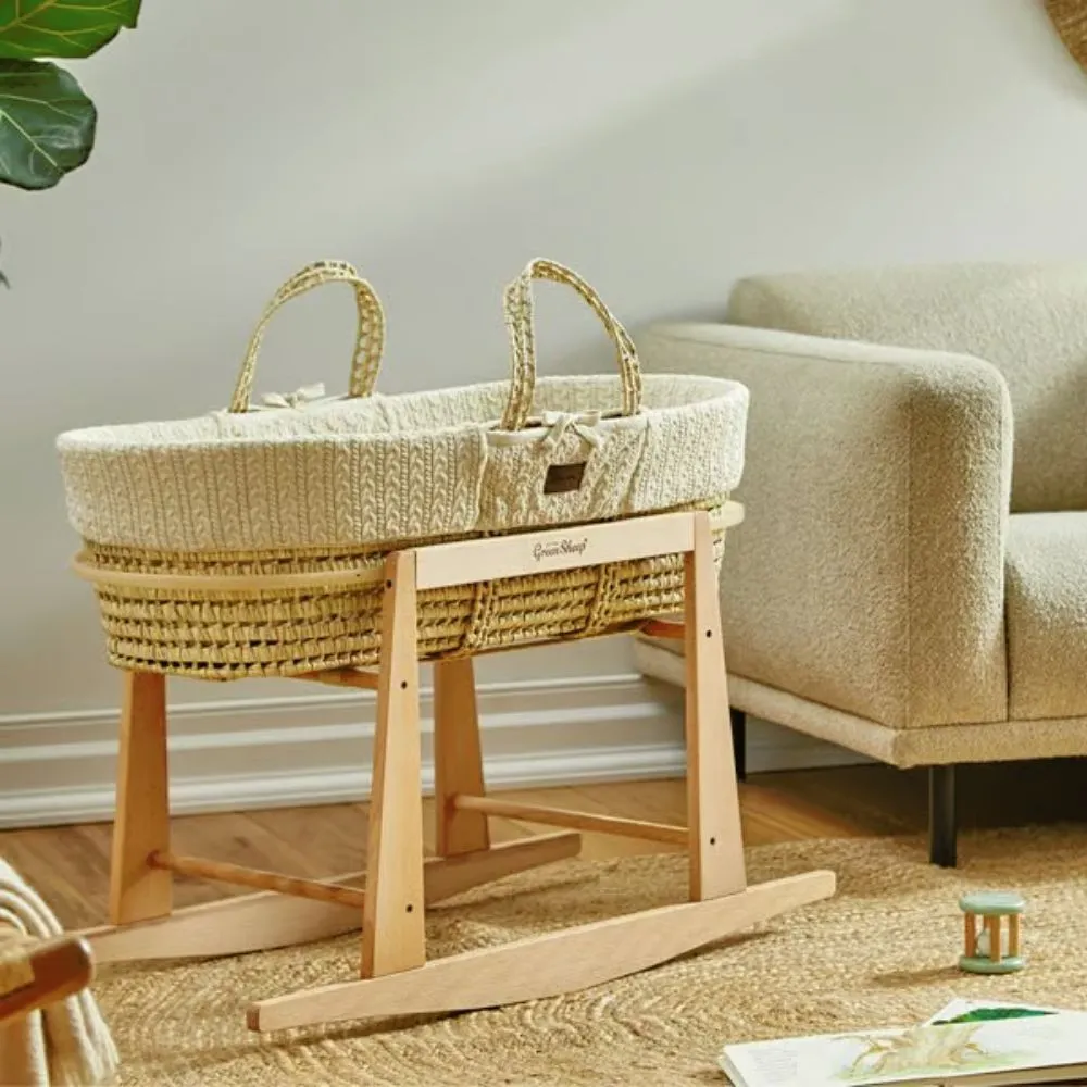 The Little Green Sheep, Moses Basket Rocking Stand