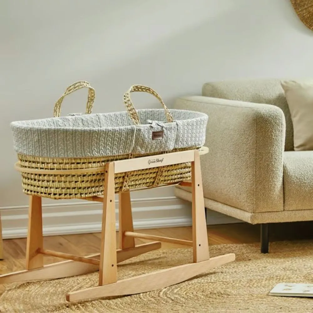 The Little Green Sheep, Moses Basket Rocking Stand