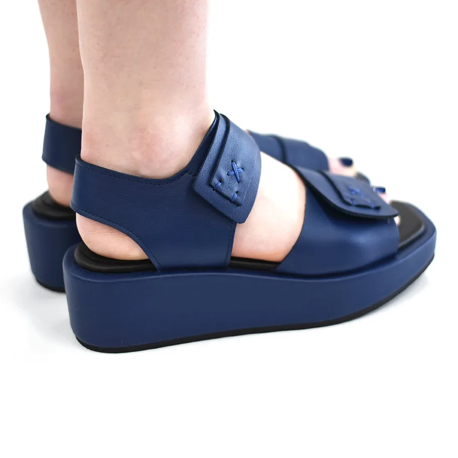 The Solaris Sandal - Prussian Blue