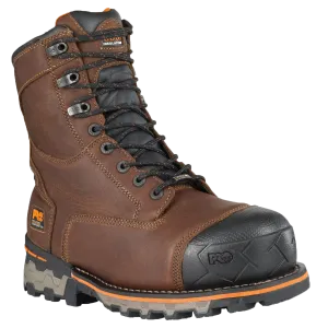 Timberland #TB089628214 Men's Boondock 8" Composite Toe Waterproof Brown