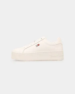 Tommy Jeans Women's Flatform Essential White