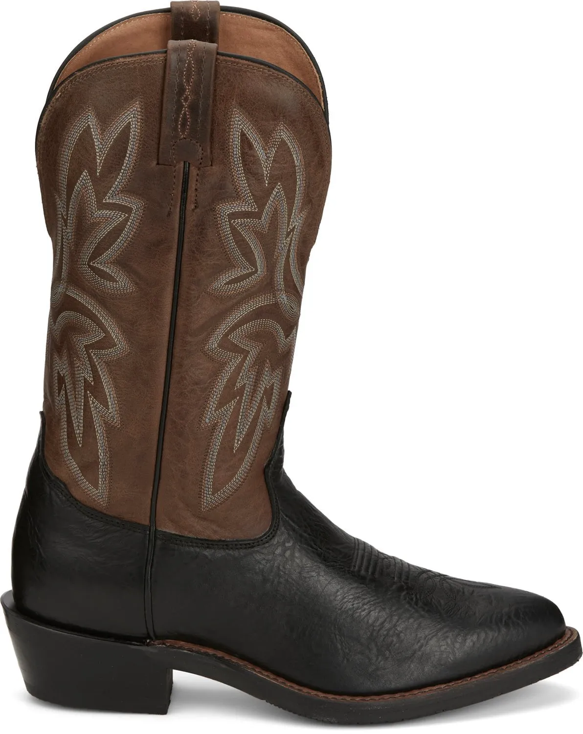 Tony Lama Mens Fernando Black Cowhide Cowboy Boots