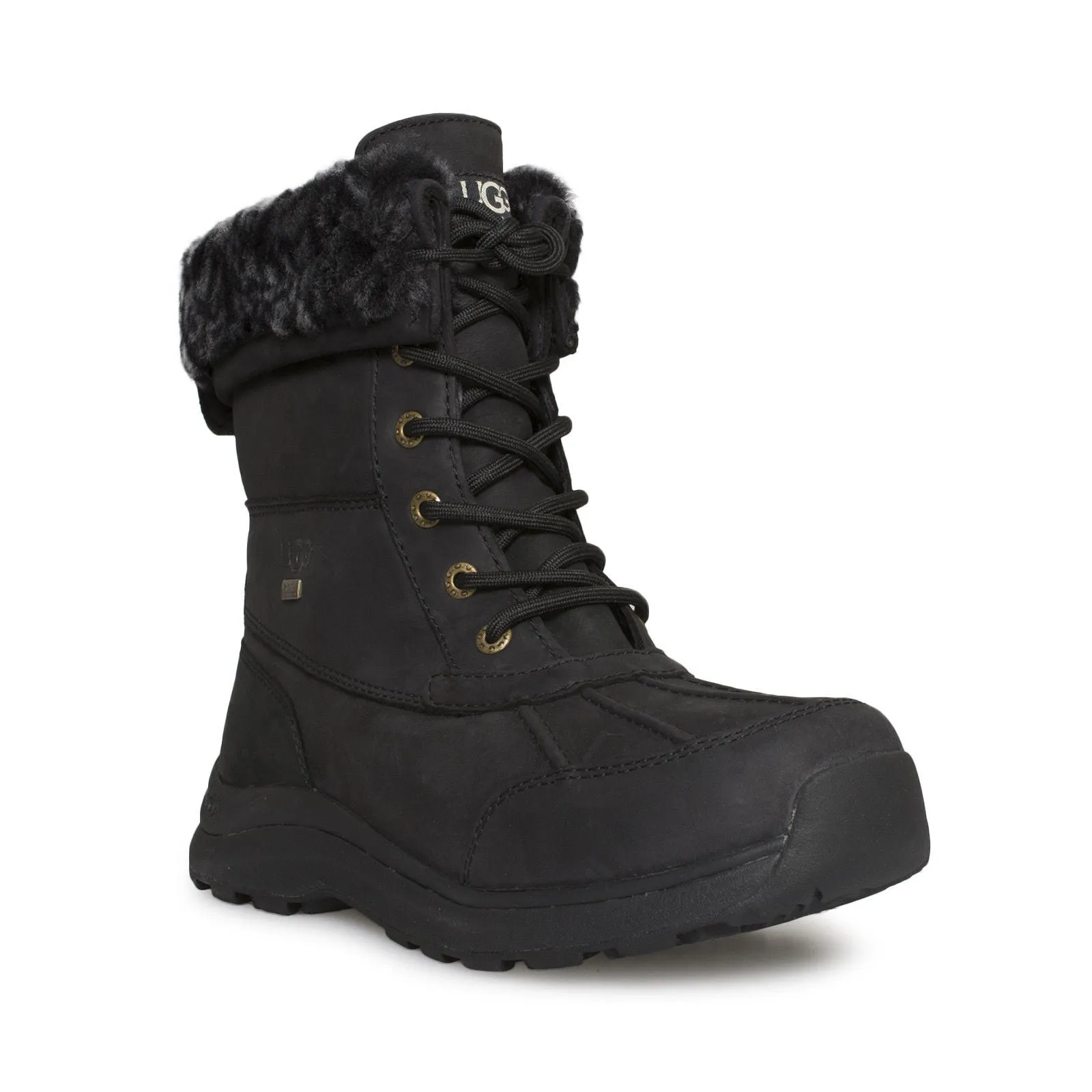 UGG Adirondack III Black Leopard Boots