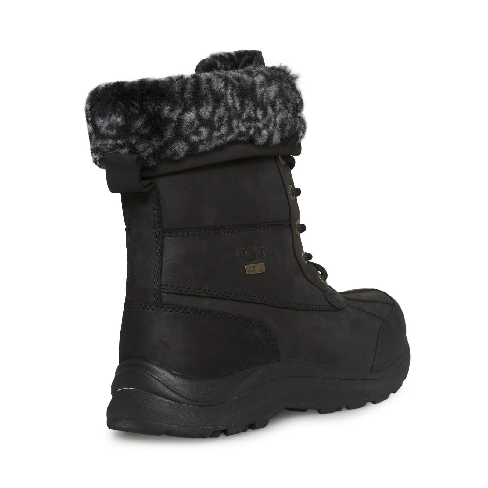 UGG Adirondack III Black Leopard Boots