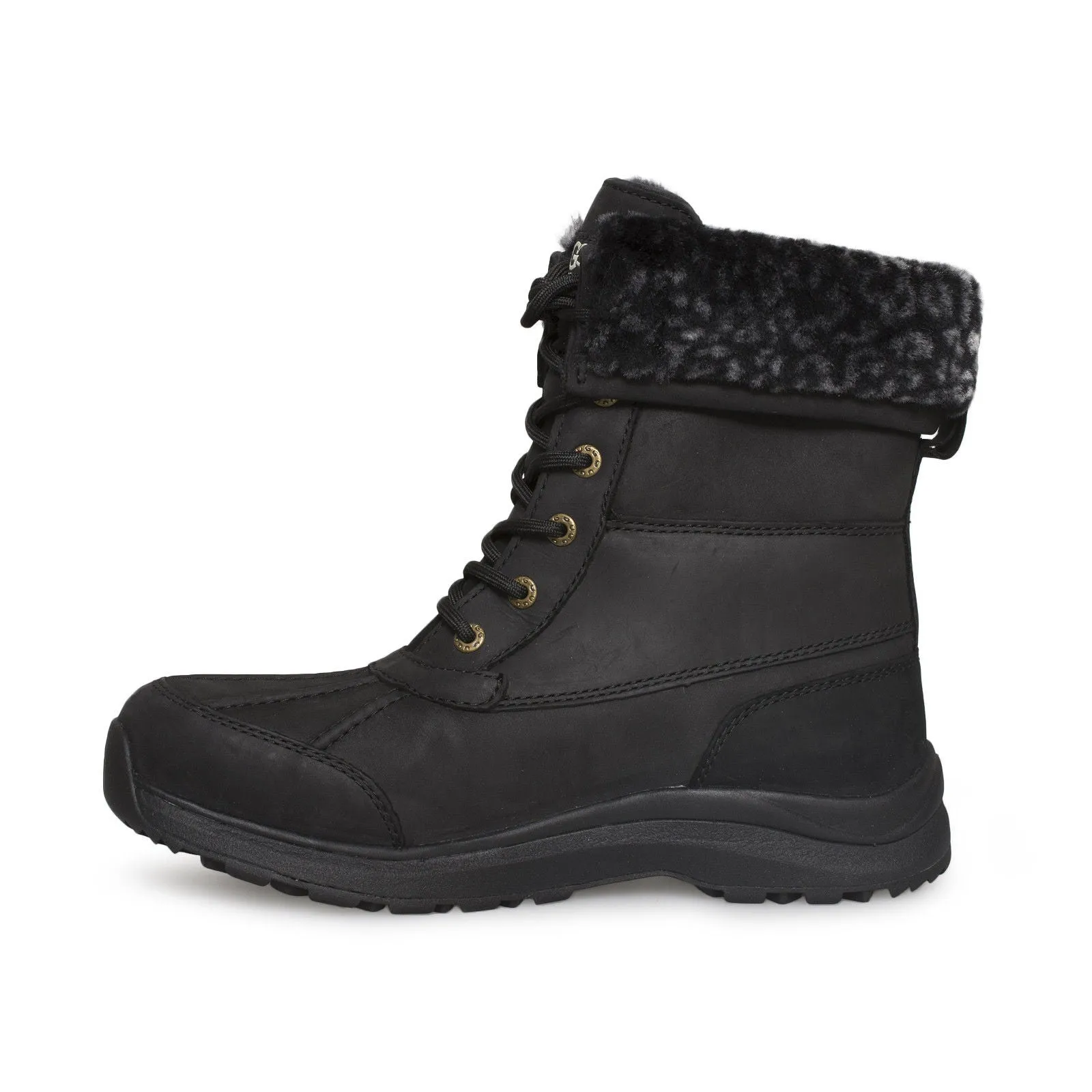 UGG Adirondack III Black Leopard Boots