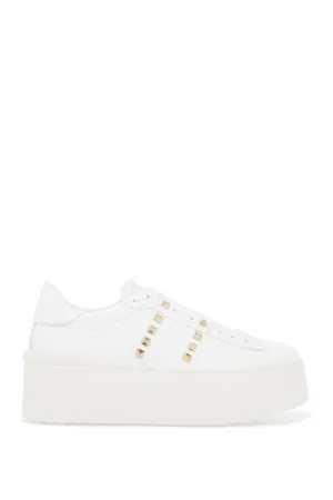 VALENTINO GARAVANI open rockstud untitled sneakers