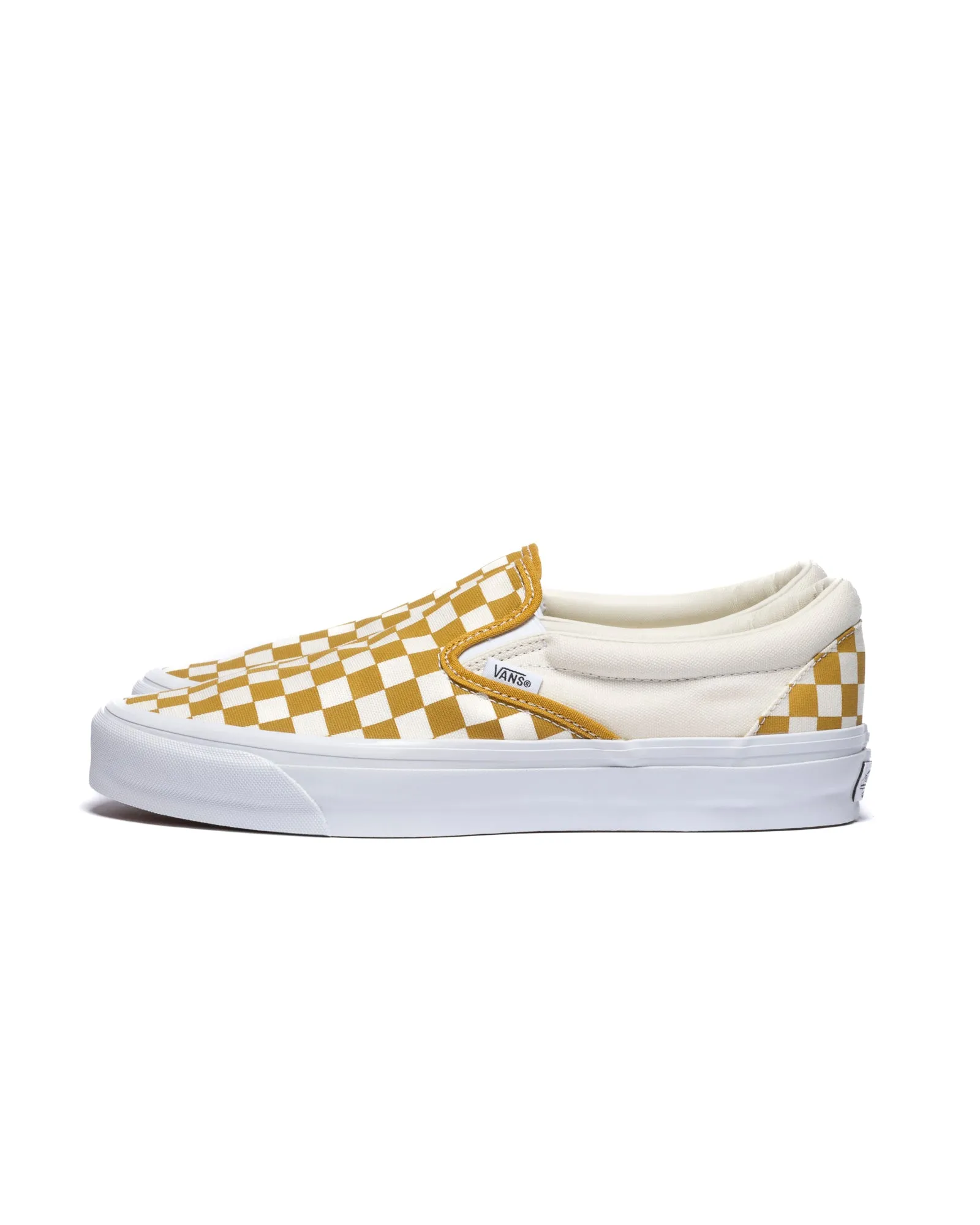 Vans LX Slip-On Reissue 98 LX Checkerboard Harvest Gold