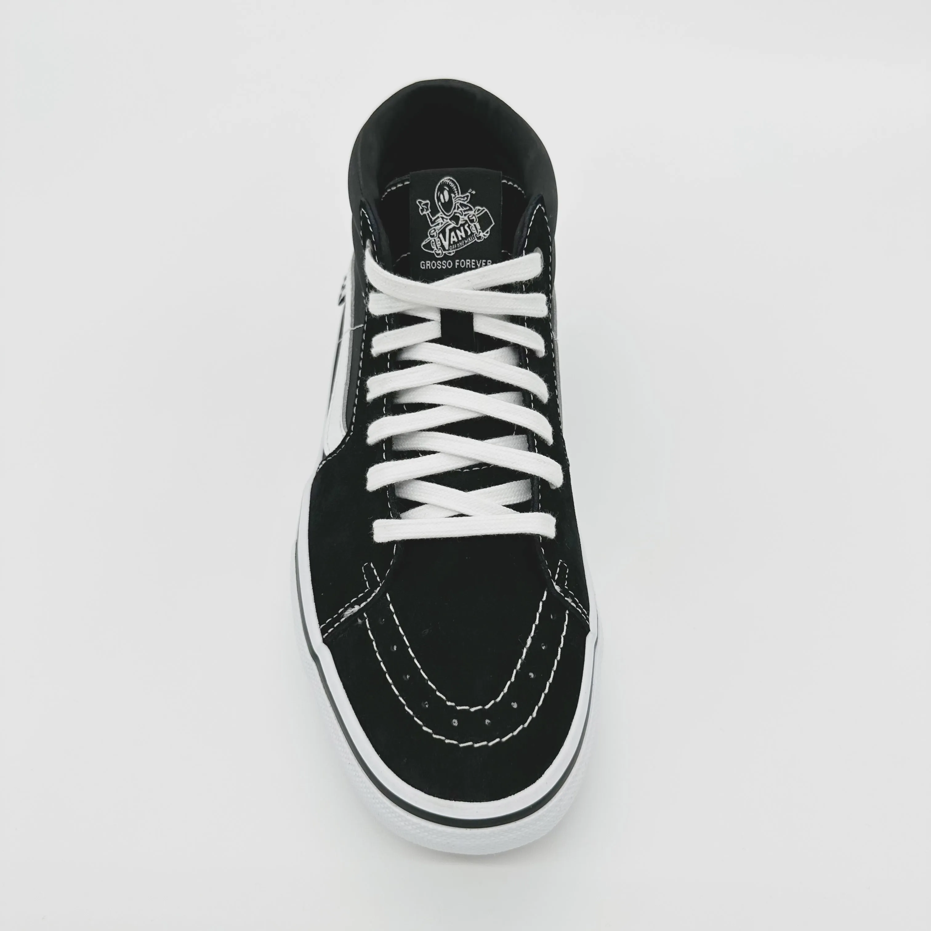 Vans Skate Grosso Mid-Black/White/Emo Leather