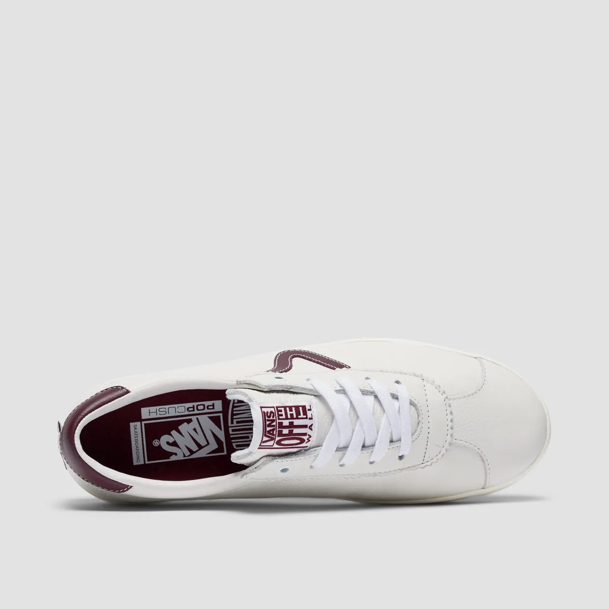 Vans Skate Sport Shoes - Benny Urban Marshmallow/Burgundy