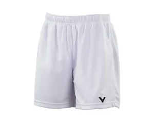 VICTOR R-3096 A UNISEX BADMINTON SHORTS [WHITE]