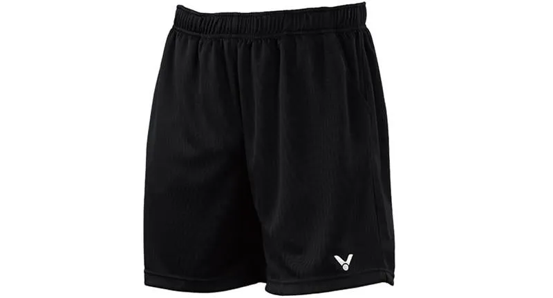 VICTOR R-3096 C UNISEX BADMINTON SHORTS [BLACK]