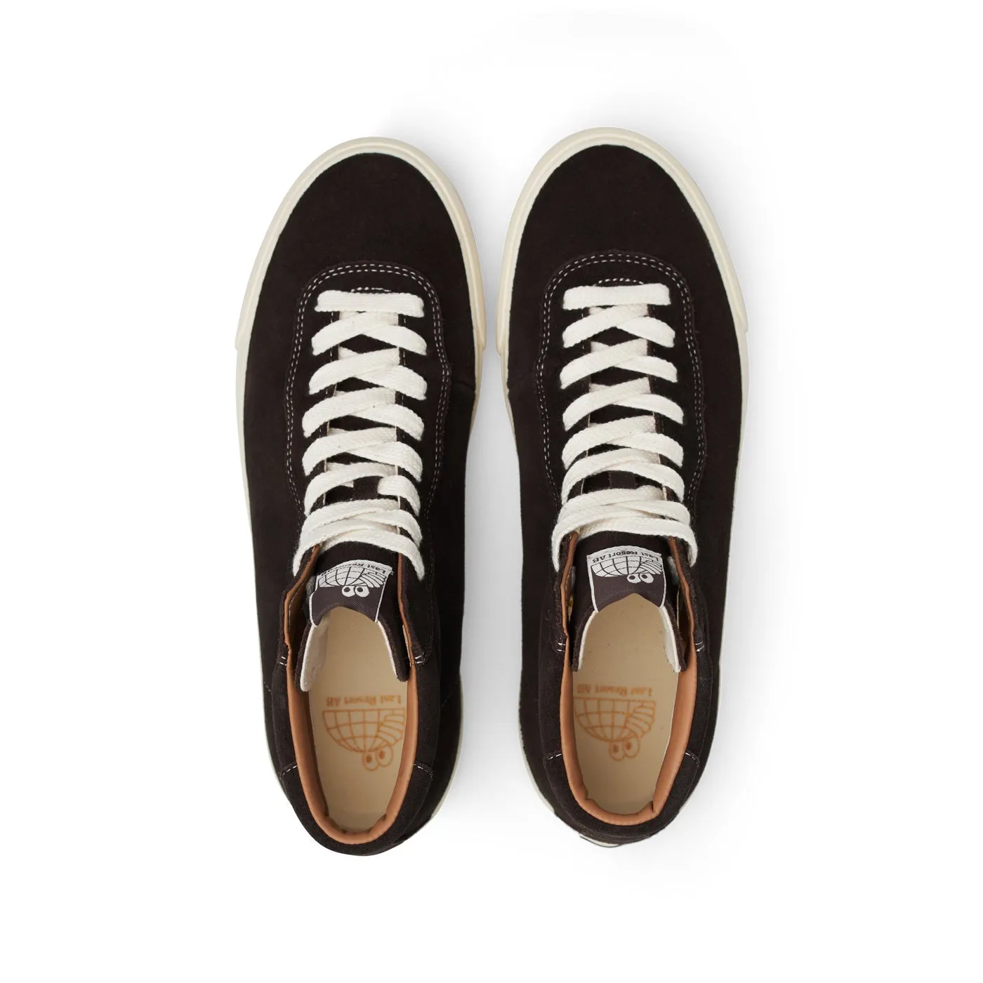 VM001-Hi Suede (Coffee Bean/White)