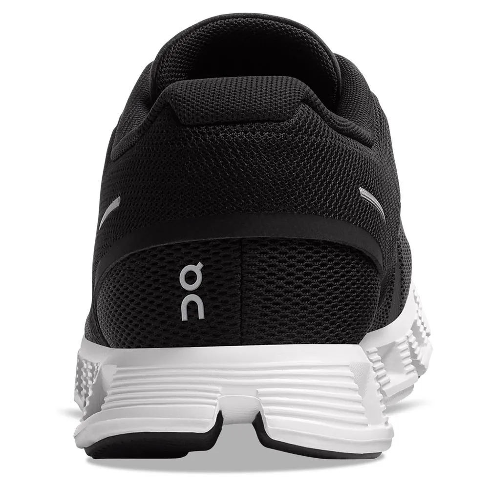 Women's Cloud 5 Running Shoes Black and White