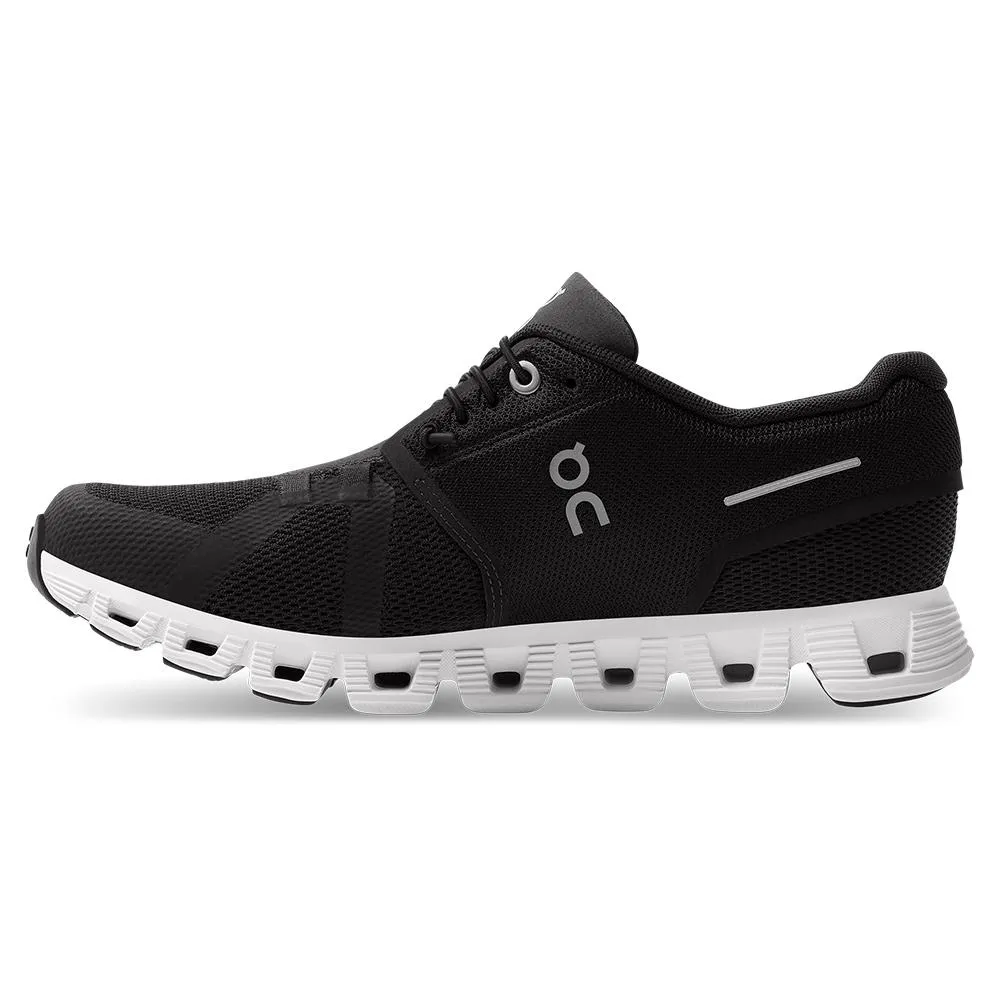 Women's Cloud 5 Running Shoes Black and White