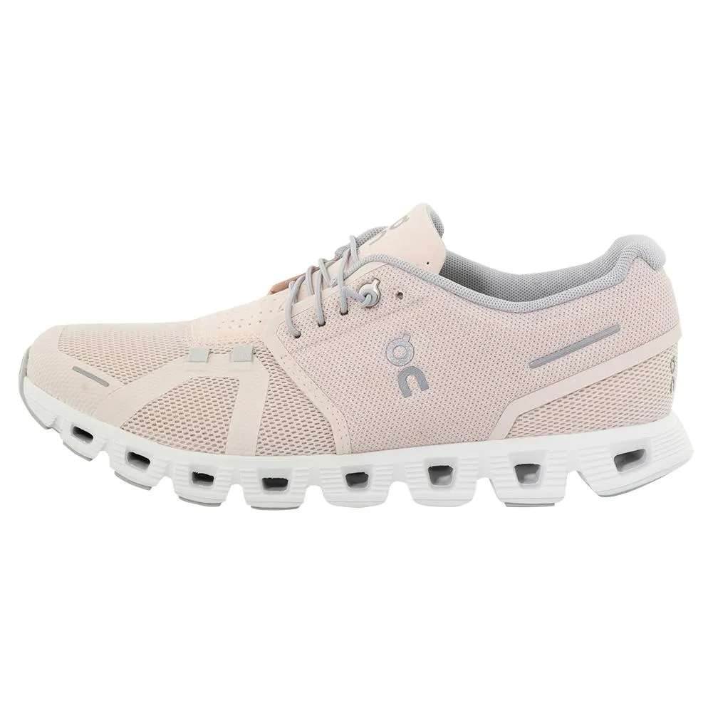 Women`s Cloud 5 Running Shoes Shell and White