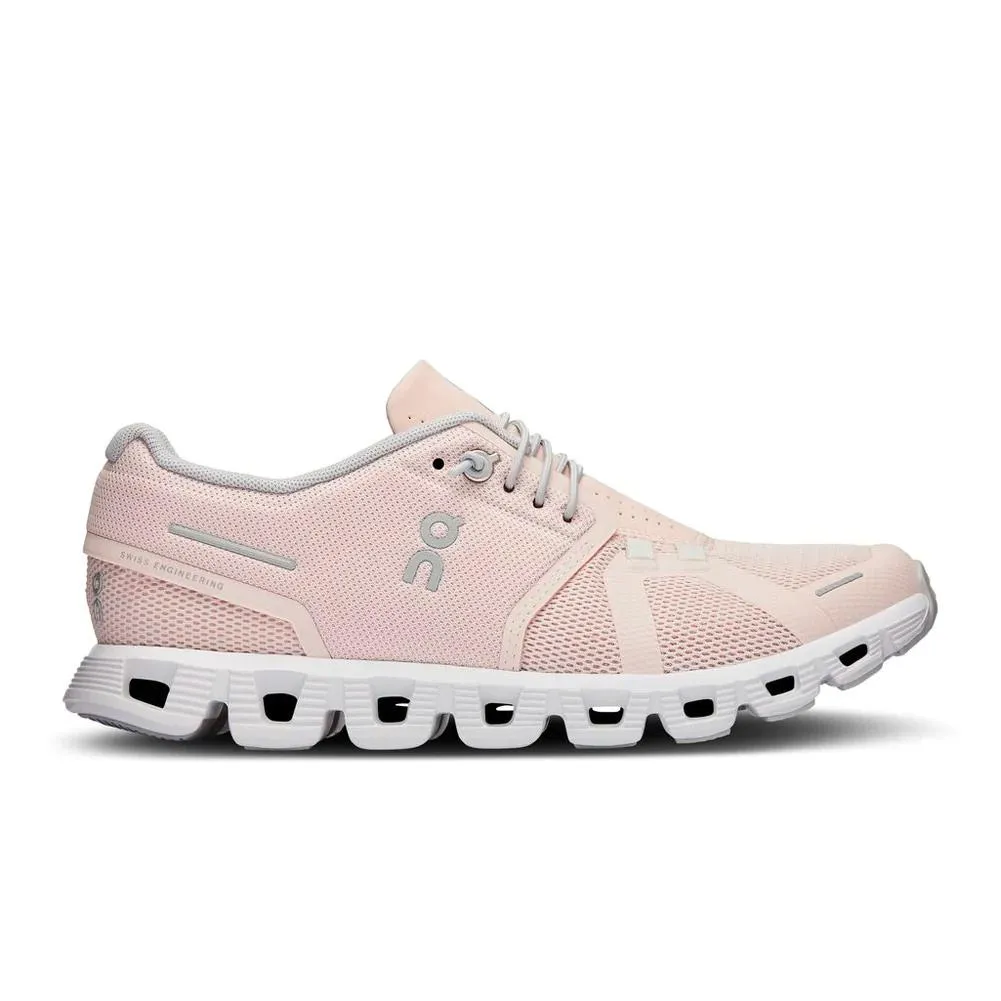 Women`s Cloud 5 Running Shoes Shell and White