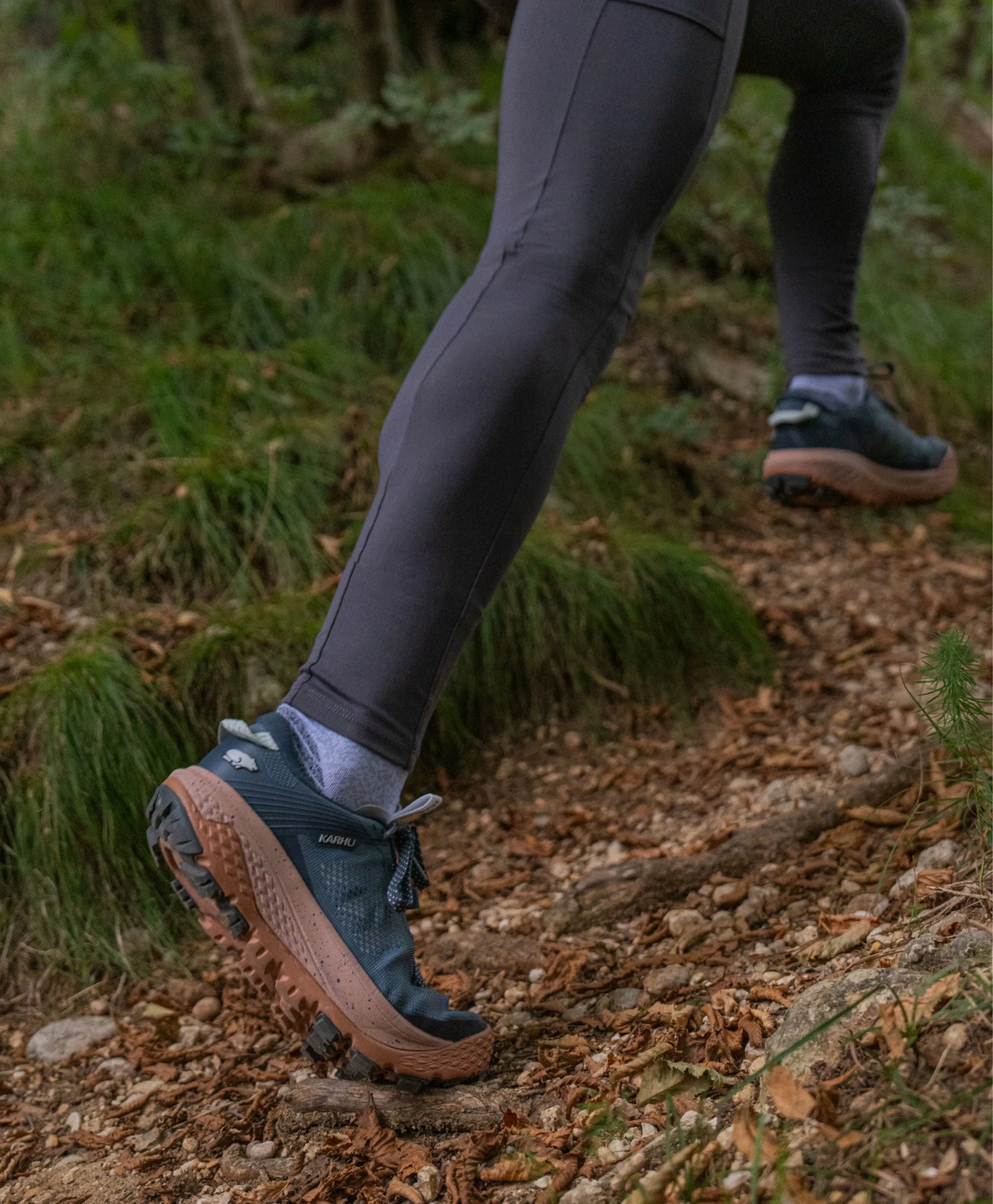 WOMEN'S IKONI TRAIL 1.0 - STORMY WEATHER / RUGBY TAN